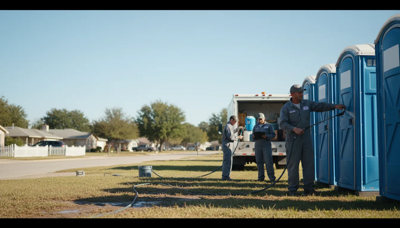 Long-Term Portable Toilet Rental in Pamplin, VA near me